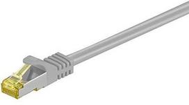 Goobay 91621 RJ45 patch cord S/FTP (PiMF), w. CAT 7 raw cable, pilkas, 5 m