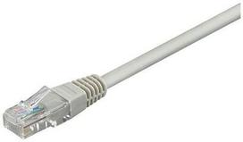 cat5 kabelis - Goobay CAT 5e patch cable, U/UTP 68387 7.5 m, Pilkas - 1 nuotrauka