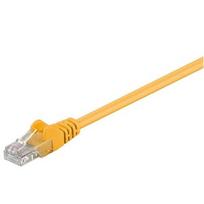 Goobay 68376 CAT 5e patch cable, U/UTP, yellow, 5 m