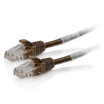goobay Patch cable Cat6 U/UTP flat ruda 1,50m - bright ruda