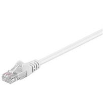Goobay 68614 CAT 5e patch cable, U/UTP, baltas, 0.25 m