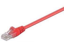 Goobay CAT 5e patch cable, U/UTP 68389 7.5 m, Raudona
