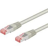 Goobay 95567 CAT 6 patch cable S/FTP (PiMF), pilkas, 1 m