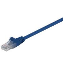 laidas usb a usb c 1m - Goobay 68385 CAT 5e patch cable, U/UTP, blue, 7.5 m - 1 nuotrauka