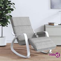 supama kede - vidaXL Supama kėdė, šviesiai pilka (Light Grey) - 2 nuotrauka