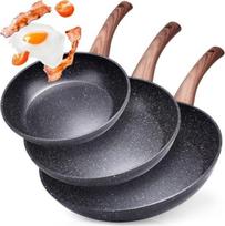 Vilde Keptuvių rinkinys Black&Wood 20/24/28 cm