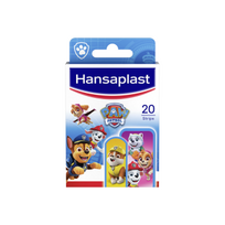 HANSAPLAST vaikiški pleistrai PAW PATROL, 20 vnt.