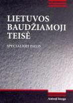 Lietuvos baudžiamoji teisė. Specialioji dalis. Antroji knyga