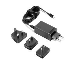 Lenovo G0A6N065WW 65W USB-C AC kelioninis adapteris Juodas (Black)