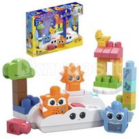 mega bloks kaladeles - Mattel MEGA BLOKS rinkinys su naktine lempute 30 detalių (HTH43) - 2 nuotrauka