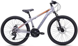 Dviratis Romet Rambler DIRT 24" Sidabrinis/oranžinis (Silver/Orange) 2025