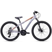 romet rambler - Dviratis Romet Rambler DIRT 24" Sidabrinis/oranžinis (Silver/Orange) 2025 - 2 nuotrauka