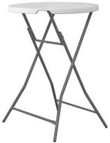 Sulankstomas baro maitinimo stalas, baltas, apvalus, skersmens. nuo 80 cm iki 80 kg – Hendi 810958