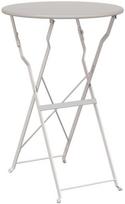 Sulankstomas Bistro Stalas Šviesiai Rudas Ø50x71 cm Padengtas Plienas