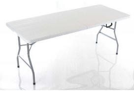 Restpro Sulankstomas stalas 183X76cm PICNIC Baltas