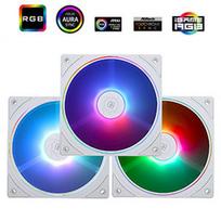 thermalright 120 - Thermalright TL-S12W-S X3 PWM ARGB Baltas (White) 3vnt. (120mm) Ventiliatoriai - 2 nuotrauka