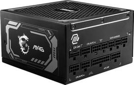 msi mag maitinimo blokas - MSI MAG A1250GL PCIE5 1250W Juodas (Black) - 1 nuotrauka