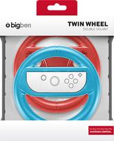 nintendo joy con wheel - Bigben Nintendo Switch Joy-Con Dviejų Vairų Komplektas Raudonas/Mėlynas (Red/Blue) - 1 nuotrauka