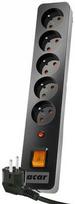 Acar Surge Protector X5 5 Outlet Black 3m
