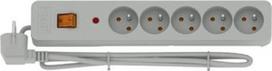 Acar Surge Protector X5 5 Outlet White 5m