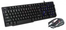 keyboard and mouse - Rebeltec Oppressor Gaming Keyboard and Mouse Set - 1 nuotrauka