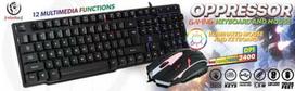 keyboard and mouse - Rebeltec Oppressor Gaming Keyboard and Mouse Set - 4 nuotrauka