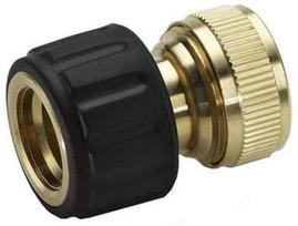 Karcher Brass Hose Connector 3/4 with Aquastop