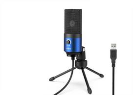FIFINE K669B Mėlynas/juodas (Blue/Black) USB Mikrofonas