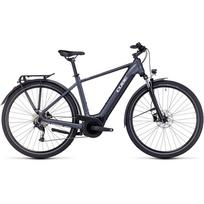 elektrinis dviratis 500 - Cube Touring Hybrid ONE 500 pilkas'n'baltas 2024 - 1 nuotrauka