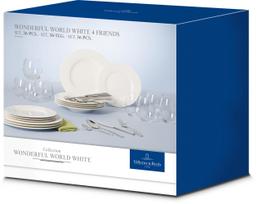 Villeroy & Boch Wonderful World, 36 vnt., Balta (White)