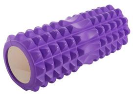 masazinis volas joga - Sanro Masažinis jogos volas KP-233, 14x33 cm, Violetinis (Purple) - 1 nuotrauka