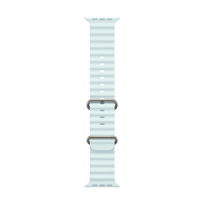 Apple Watch 49mm Ice Blue Ocean Band - Juodas titano apdaila (Black Titanium Finish)