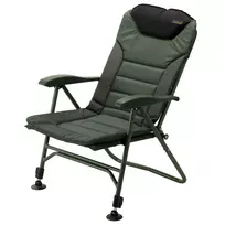 Karpinė kėdė MAD Siesta Relax Alloy, juoda (Black)