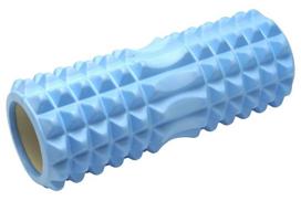 masazinis volas joga - Sanro Masažinis jogos volas KP-233 PVC 14x33 cm, Žydras (Blue) - 2 nuotrauka