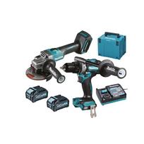 g20 max - Makita DK0124G201 XGT Akumuliatorinių įrankių komplektas, 40Vmax, 2x4.0Ah, MAKPAC - 1 nuotrauka