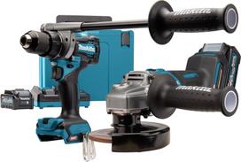 g20 max - Makita DK0124G201 XGT Akumuliatorinių įrankių komplektas, 40Vmax, 2x4.0Ah, MAKPAC - 2 nuotrauka