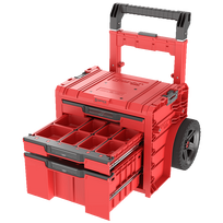 qbrick pro 3 - Q-Brick Įrankių dėžė PRO Cart 2.0 Plus Ultra HD Custom, Raudona (Red) - 1 nuotrauka