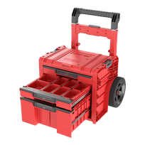 qbrick pro 3 - Q-Brick Įrankių dėžė PRO Cart 2.0 Plus Ultra HD Custom, Raudona (Red) - 2 nuotrauka