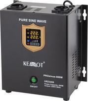 kemot prosinus 12v - KEMOT PROsinus-800 800VA/500W 12V/230Vac UPS - 1 nuotrauka