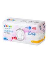 Akuku A0160 vienkartiniai įklotai į liemenėlę Daily, 60 vnt.