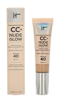 IT Cosmetics CC+ Nude Glow makiažo pagrindas Fair (Fair) SPF 40, 32 ml