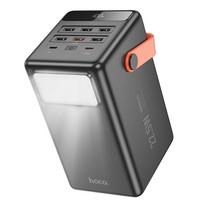 isorine baterija - Hoco J142, 100000mAh 22.5W + PD20W Juodas (Black) - 1 nuotrauka