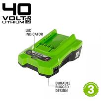 greenworks akumuliatorius 40 v - Greenworks G40C, 40V, Li-ion - 2 nuotrauka