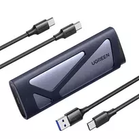 Ugreen CM767 M.2 NVMe/SATA SSD Disk Dėklas - Sidabrinis (Silver)