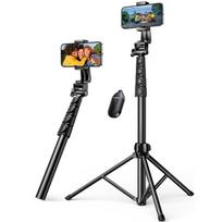 withu - Ugreen LP680 Selfie Stick Tripod su Bluetooth nuotolinio valdymo pulteliu, juodas (Black) - 1 nuotrauka