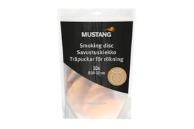Rūkymo kaladėlės MUSTANG Smoking Discs 231819, Alksnis (Alder), 10 vnt.