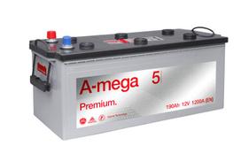 akumuliatorius 12v 90ah - A-MEGA Premium 190Ah 12V 1200A EN - 1 nuotrauka