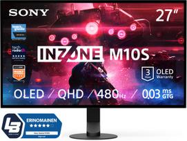 480hz oled - Sony INZONE M10S 27", OLED, QHD, 480Hz - 2 nuotrauka