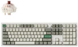 brown switch - Keychron Q6 Max, belaidė, mechaninė, Brown Switch, Balta (White) - 3 nuotrauka