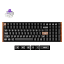 Keychron K4 HE Wireless (K4H-F1), US išdėstymas, Hot-Swappable Gateron Magnetic Nebula, Juodas (Black)